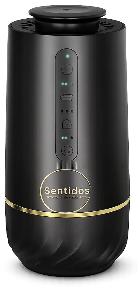 Sentidos Car Diffuser: difusor compacto para vehículo, porta-vasos