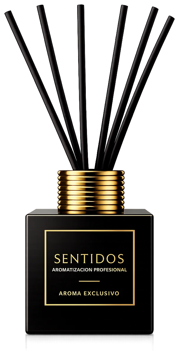 Sentidos Reed Diffuser: difusor de varillas sintéticas, aroma exclusivo